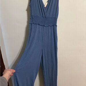 Altar'd State Deep Blue Jumpsuit